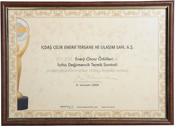 Enerji Oscar Ödülleri — 1